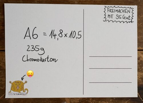 Postkarte Regenbogen Power – Bild 4